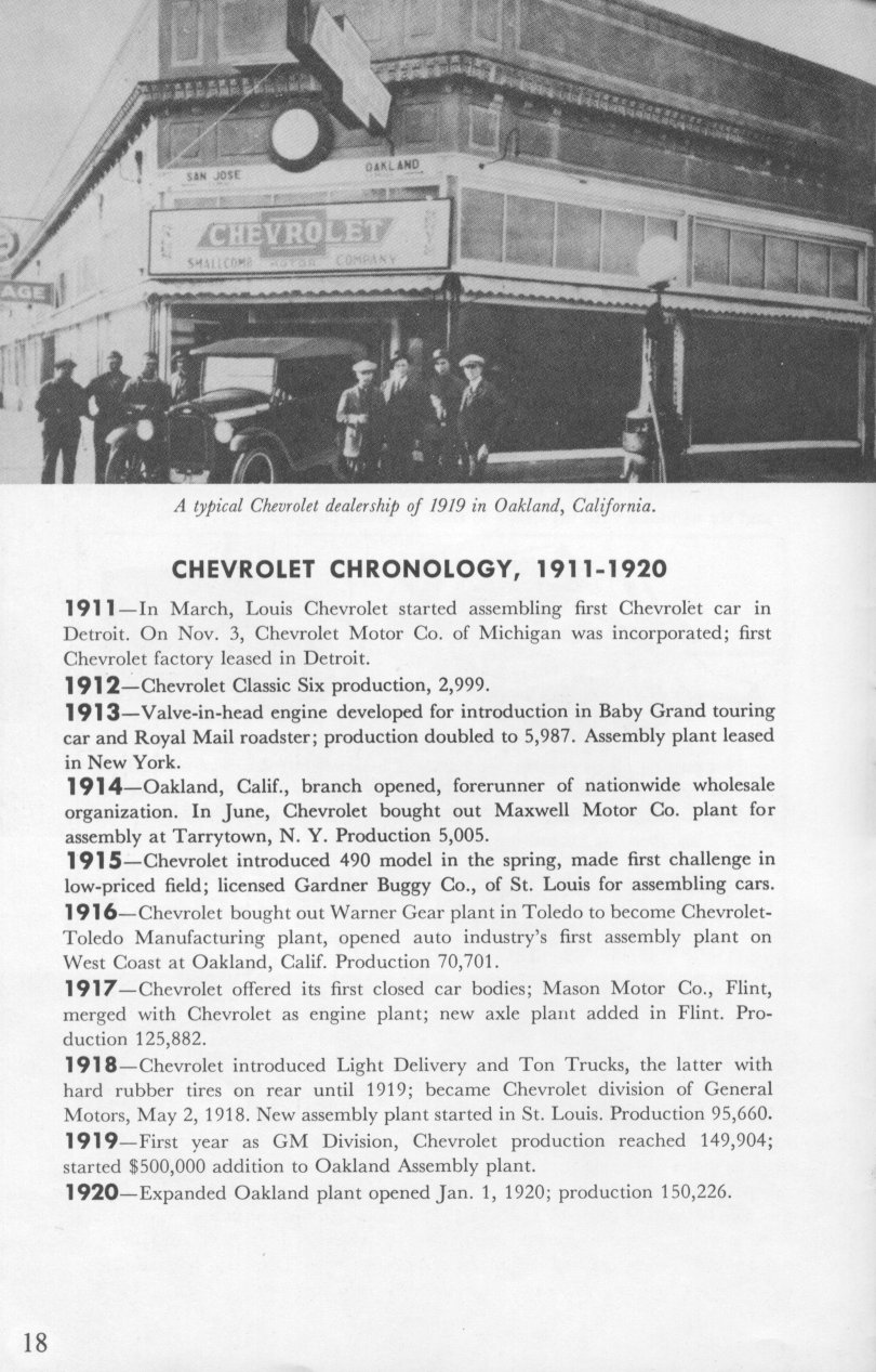 The Chevrolet Story - Published 1956 Page 5